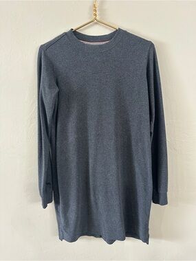 The Normal Brand Gray Long Sleeve Sweatshirt Dress Size Small